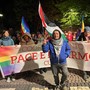 Antifascismo e pace: queste le parole che hanno scandito la Fiaccolata della Libertà a Cuneo