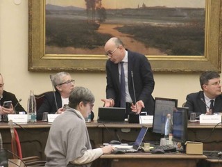 I banchi della Giunta