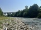 Il fiume Stura in secca nei pressi del capoluogo Il fiume Stura in secca nei pressi del capoluogo