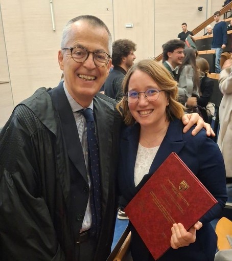 Il dottor Fenoglio con Sara Marro Il dottor Fenoglio con Sara Marro