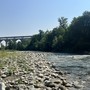 Il fiume Stura in secca nei pressi del capoluogo Il fiume Stura in secca nei pressi del capoluogo