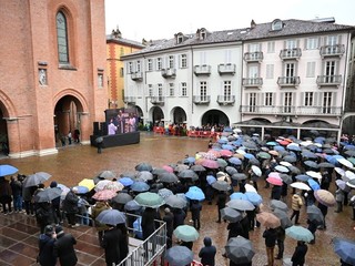 Ad Alba, i funerali della signora Maria Franca Fissolo Ferrero (credits ph: Vincenzo Nicolello)