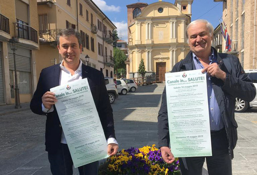 Nella foto il sindaco Enrico Faccenda e col vice Gianni Gallino