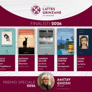 Annunciati i cinque finalisti del Premio Lattes Grinzane 2026 Annunciati i cinque finalisti del Premio Lattes Grinzane 2026