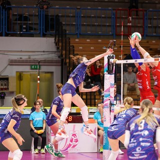 Una immagine del match (foto sito Legavolleyfemminile)
