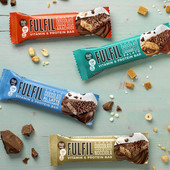 Le barrette prodotte da Fulfil Nutrition