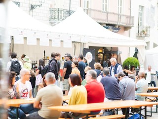 L'area food del Festival L'area food del Festival