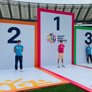 Francesco Vignola sul gradino più alto del podio a Roma Francesco Vignola sul gradino più alto del podio a Roma