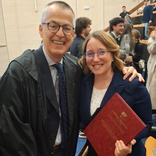 Il dottor Fenoglio con Sara Marro