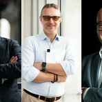 I fondatori della startup. Da sx. Federico Salomone, Paolo Scagliola e Luigi Bruno