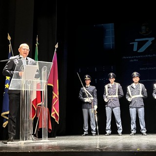 L'intervento del questore Carmine Rocco Grassi