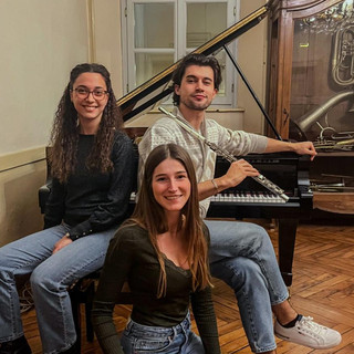 Villafalletto, il Trio Gaubert del Conservatorio di Cuneo in concerto al Salone Tavio Cosio Villafalletto, il Trio Gaubert del Conservatorio di Cuneo in concerto al Salone Tavio Cosio