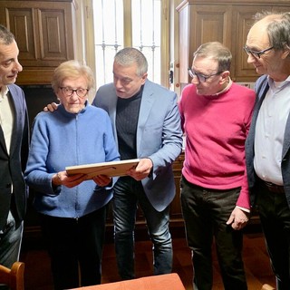 La signora Fiorina compie 90 anni