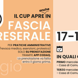 ASL CN2, gli sportelli CUP aprono anche in fascia preserale per facilitare i cittadini ASL CN2, gli sportelli CUP aprono anche in fascia preserale per facilitare i cittadini