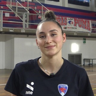 La schiacciatrice del Mondovì Volley Francesca Bosso La schiacciatrice del Mondovì Volley Francesca Bosso