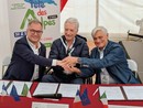 L’assessore piemontese Marco Gallo, il collega valdostano Luciano Caveri e il presidente della Savoia Hervé Gaymard L’assessore piemontese Marco Gallo, il collega valdostano Luciano Caveri e il presidente della Savoia Hervé Gaymard