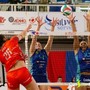 Una immagine del match tra il Mondovì Volley e il Cogne Aosta (foto Cristiano Silvestri) Una immagine del match tra il Mondovì Volley e il Cogne Aosta (foto Cristiano Silvestri)