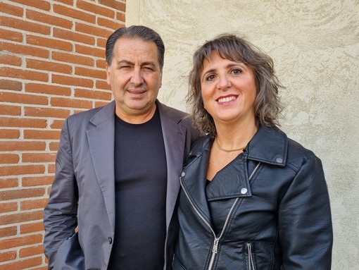 Fefè De Giorgi con Silvia Gullino