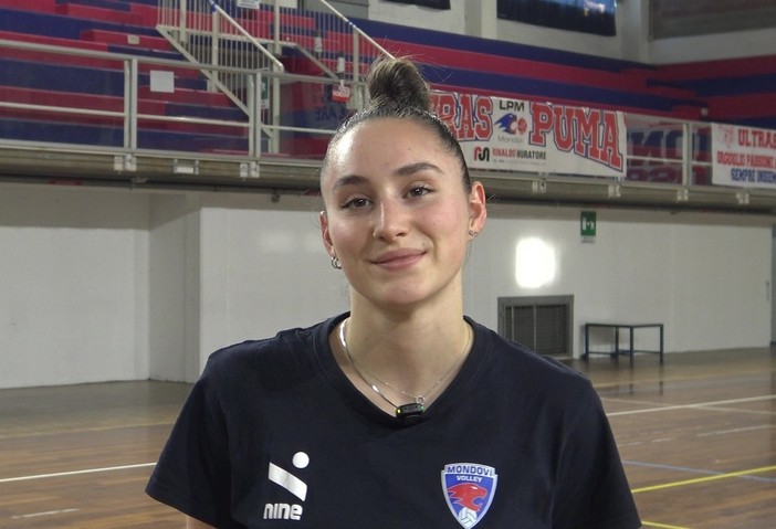 La schiacciatrice del Mondovì Volley Francesca Bosso La schiacciatrice del Mondovì Volley Francesca Bosso