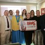Foto di gruppo al termine della presentazione tenuta ieri alle cantine Ascheri di Bra Foto di gruppo al termine della presentazione tenuta ieri alle cantine Ascheri di Bra