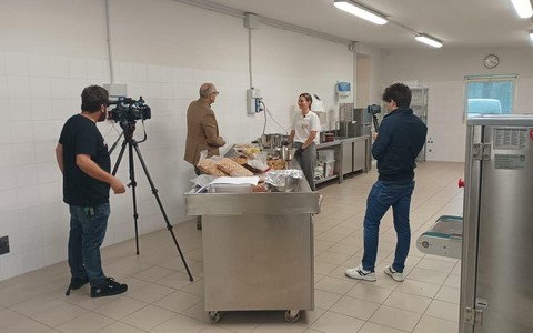 Alessia e Gabriele Bracco del Gat Dus di Farigliano a Studio Aperto Mag su Italia 1