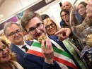 Il primo cittadino Alberto Gatto all'inaugurazione della Fiera Internazionale del Tartufo Bianco d'Alba 2024