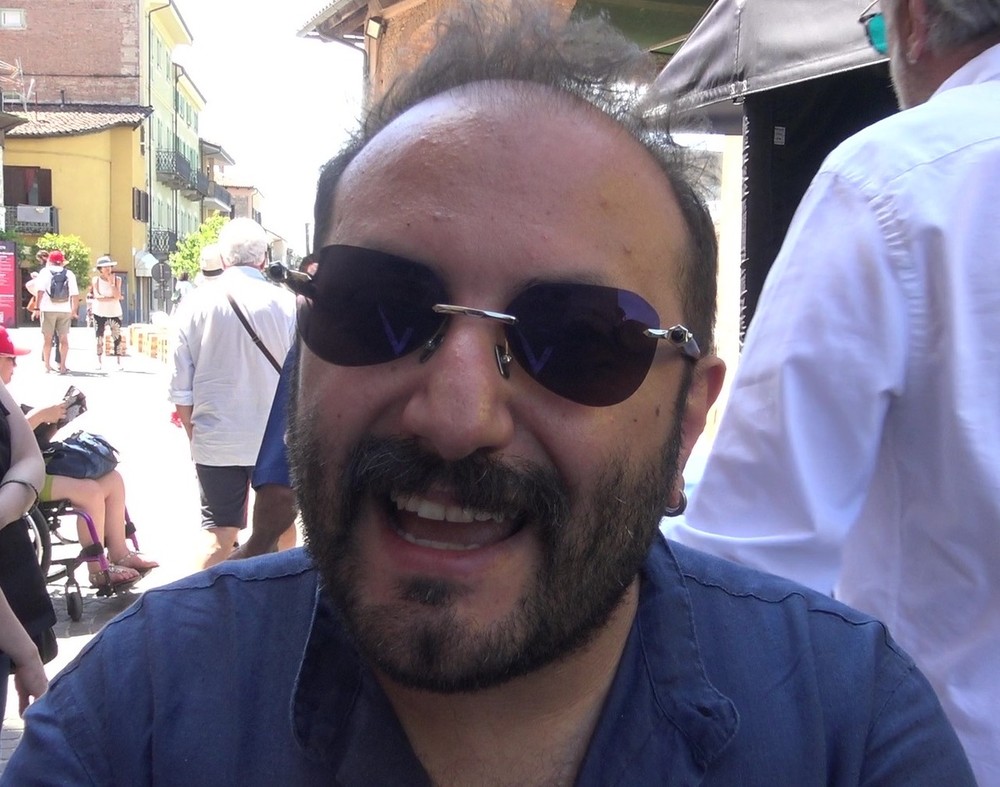 L'attore Fabio Balsamo L'attore Fabio Balsamo