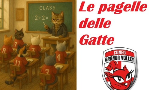 VOLLEY A1F / HONDA CUNEO-VALLEFOGLIA 3-2; Le pagelle delle Gatte VOLLEY A1F / HONDA CUNEO-VALLEFOGLIA 3-2; Le pagelle delle Gatte