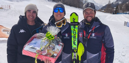 SCI ALPINO / A Valgrisenche Francesco Sadowski dell’Equipe Limone è primo nel Grand Prix Italia Giovani