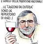 L'omaggio a Francesco Guccini nella vignetta di Paparelli L'omaggio a Francesco Guccini nella vignetta di Paparelli