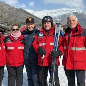 Gianluca Grosso con il generale interregionale e il Presidente ANC PIEMONTE  Bergamini