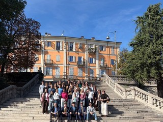 I giovani dell’Interact in occasione della visita del Rappresentante Distrettuale Riccardo Martinengo Tonelli