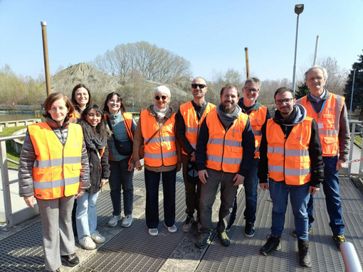 Cuneo, visita all’impianto di depurazione per la filiera agroalimentare nel progetto “Goccia a Goccia – GAG”