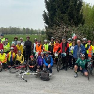 Cuno, la Pedalata della Memoria percorre i luoghi della strage del '44