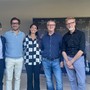 Nelle foto alcuni momenti dell'evento tenuto ieri nella cantina di Serralunga d'Alba. Da sinistra il sindaco albese Alberto Gatto, il presidente dell'Ente Fiera di Alba Axel Iberti, la produttrice Giovanna Garesio, il giornalista Roberto Fiori e il designer Chris Bangle Nelle foto alcuni momenti dell'evento tenuto ieri nella cantina di Serralunga d'Alba. Da sinistra il sindaco albese Alberto Gatto, il presidente dell'Ente Fiera di Alba Axel Iberti, la produttrice Giovanna Garesio, il giornalista Roberto Fiori e il designer Chris Bangle