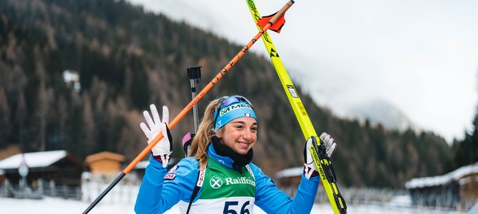 (Carlotta Gautero - Credits Biathlon Martell Josef Plaickner) (Carlotta Gautero - Credits Biathlon Martell Josef Plaickner)