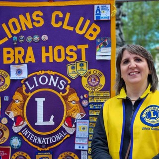 In foto Silvia Gullino, presidente L.C. Bra Host