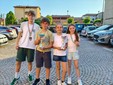 Gioele Vivalda, Angelo Massimino, Alice Bertone e Iris Chiesa