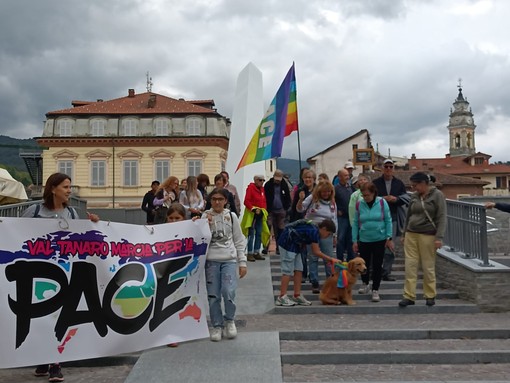 La marcia per la pace è arrivata a Garessio