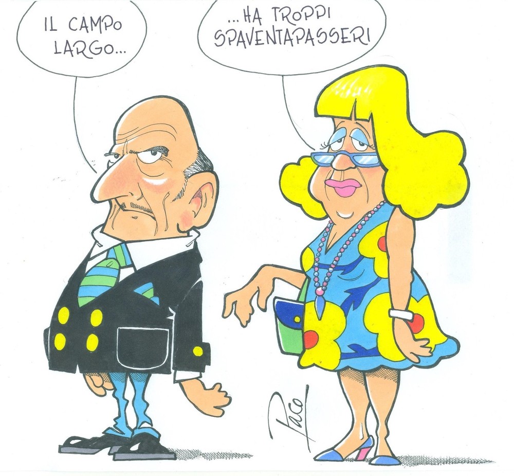 GLI SPAVENTAPASSERI DEL CAMPO LARGO
