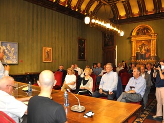 L'incontro tenuto in mattinata nella sala Teodoro Bubbio del municipio