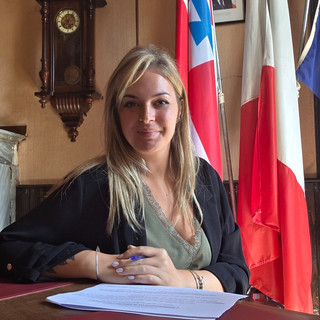 La vicesindaco di Valdieri Sharon Giraudo La vicesindaco di Valdieri Sharon Giraudo