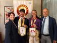 I delegati ai giovani dei Rotary Club Cuneo 1925 e Mondovì: Alberto Pelluttiero e Franca Ghiazza con Manuel Giraudo, Rappresentante Distrettuale Rotaract, e Noemi Giraudo, presidente del Rotaract Club Cuneo Provincia Granda I delegati ai giovani dei Rotary Club Cuneo 1925 e Mondovì: Alberto Pelluttiero e Franca Ghiazza con Manuel Giraudo, Rappresentante Distrettuale Rotaract, e Noemi Giraudo, presidente del Rotaract Club Cuneo Provincia Granda