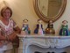 Giuliana Risso Rivoira e e sue bambole di ceramiche