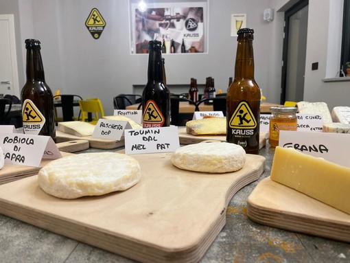 Formaggi e birre piemontesi, Cia Cuneo: &quot;Incontro di sapori nella nuova guida Onaf e Kauss, novità assoluta anche il formaggio alla nocciola&quot;