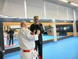 Saluzzo, consegna del conferimento della cintura nera n. 1 di Karate Honoris causa al Luogotenente Fabrizio Giordano