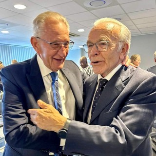 Beppe Ghisolfi con Isidro Fainé