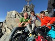 Gabriele Lovera con papà Claudio e mamma Marta Putetto Gabriele Lovera con papà Claudio e mamma Marta Putetto