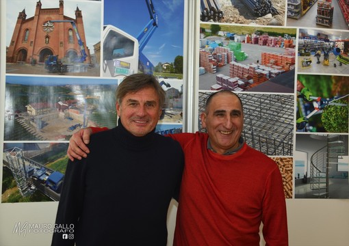 I fratelli Mauro e Roberto Mollo, alla guida del gruppo albese (Ph Mauro Gallo Fotografo, Alba)