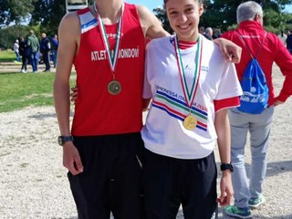 Giorgio Comino e Yasmine Lazouzi